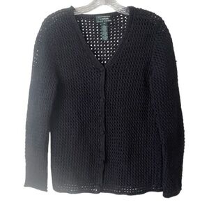Lauren Ralph Lauren Black Women's Cardigan